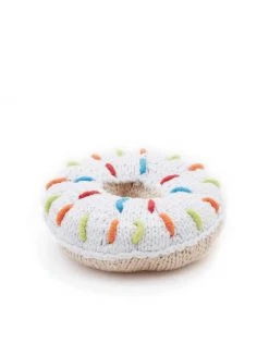 Pebble *New* Handmade Donut Rattle 8 Pebble *New* Handmade Donut Rattle