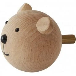 Vendor-unknown Wooden Mini Animal Wall Hook *New*