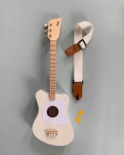 Loog Kids Wooden Guitar With Strap *New*
