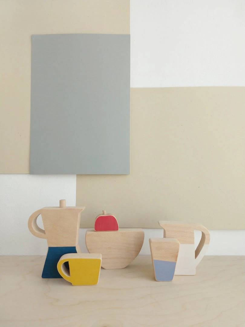 Vendor-unknown Handmade Wooden Kitchen Pretend Play Toys 5 Vendor-unknown Handmade Wooden Kitchen Pretend Play Toys