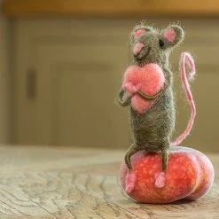 Odin Parker Exclusive *New* Felt Mouse With Heart