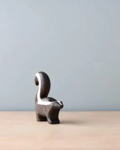 Forest Melody Handmade Wooden Skunk