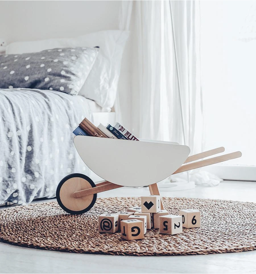 Ooh Noo *New* Wooden Toy Wheelbarrow 3 Ooh Noo *New* Wooden Toy Wheelbarrow